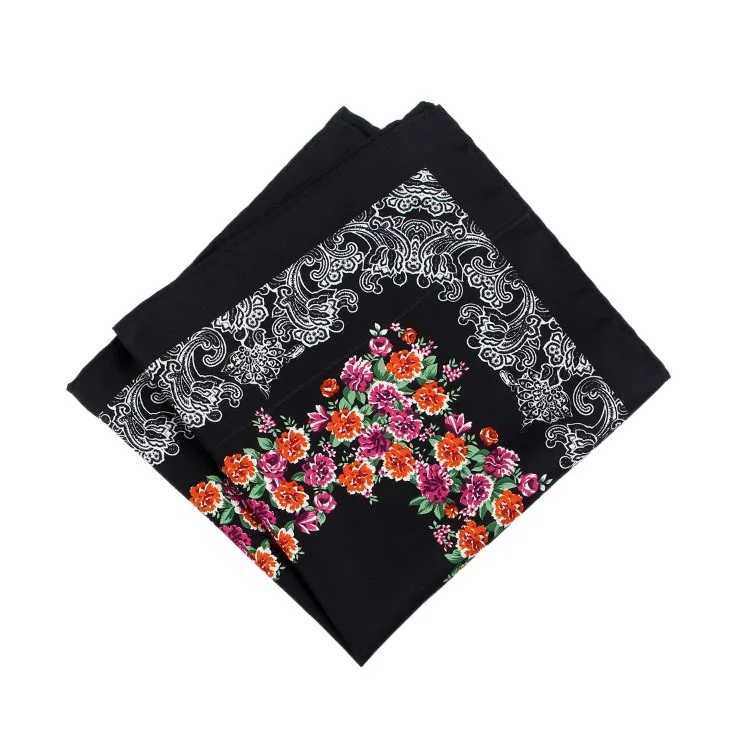 Brand New Popular 32 x 32 CM Large Handkerchief Man Paisley Flower Dot Pocket Square Men Paisley Casual Hankies For mens SuitX240921