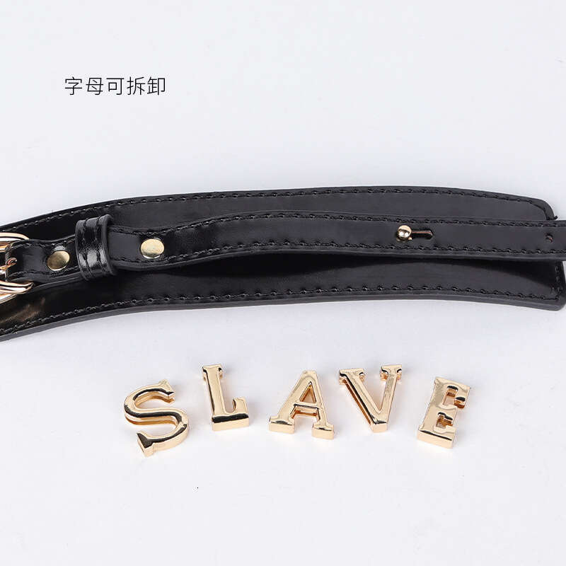 SM sex toy female slave training restraint set slave handcuffs sex collar traction alternative adult products