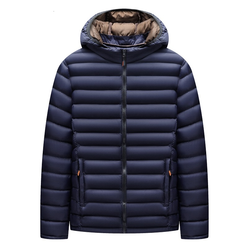 Winter Warm Waterproof Mens Detachable Hat Outwear Autumn Men Casual Windproof Hooded Parkas Jacket Coat Male