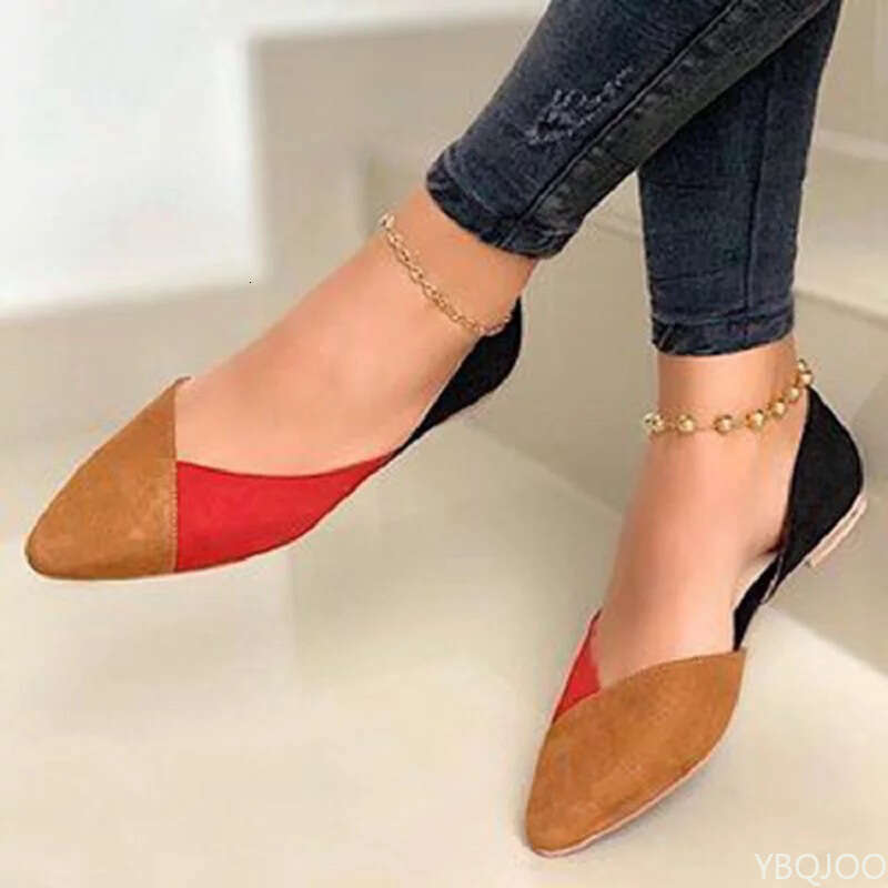New Arrival Flats Beautiful and Fashion Summer Flat Ballerina Comfortable Casual Women Shoes Size 44