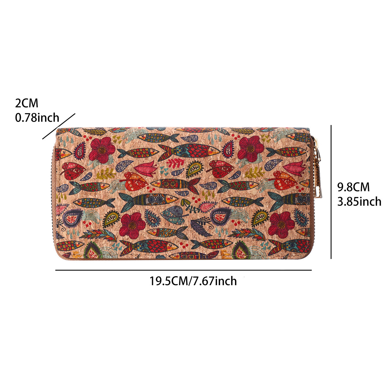 2024 new women's designer wallet PU portable multifunctional large capacity multi card slot personalized art wood grain women's long wallet 