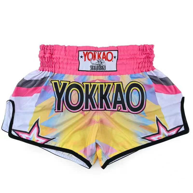 Thai Boxing Shorts MMA Free Combat Sanda Quick Dry yokkao Sports Shorts High Elastic Breathable Combat Fitness Boxing Shorts