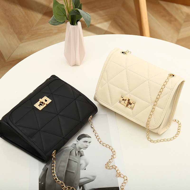 Grid Patterned Bag Designer Small Square Bag Womens Crossbody Bag Simple Style Shoulder Bag Ladies Small Bag Classic Chain Handbag DPD2409215