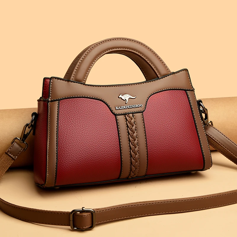 Designer Luxury Handbags for Women Bags Designer TLXT High Quality Soft Leather Shoulder Crossbody Bags for Women Casual Tote Bags