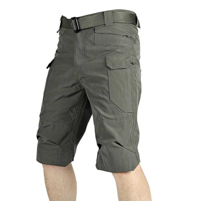 Waterproof Tactical Shorts Men Summer Quick Dry Multi-pocket Wear-Resistant Short Pants Big Size 6XL Outdoor Military Cargo PantX240921