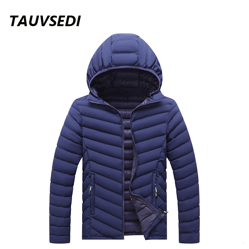 Men Casual Winter New Windproof Thick Warm Parka Coat Mens Brand Outwear Hooded Waterproof Parkas Jacket Male Top