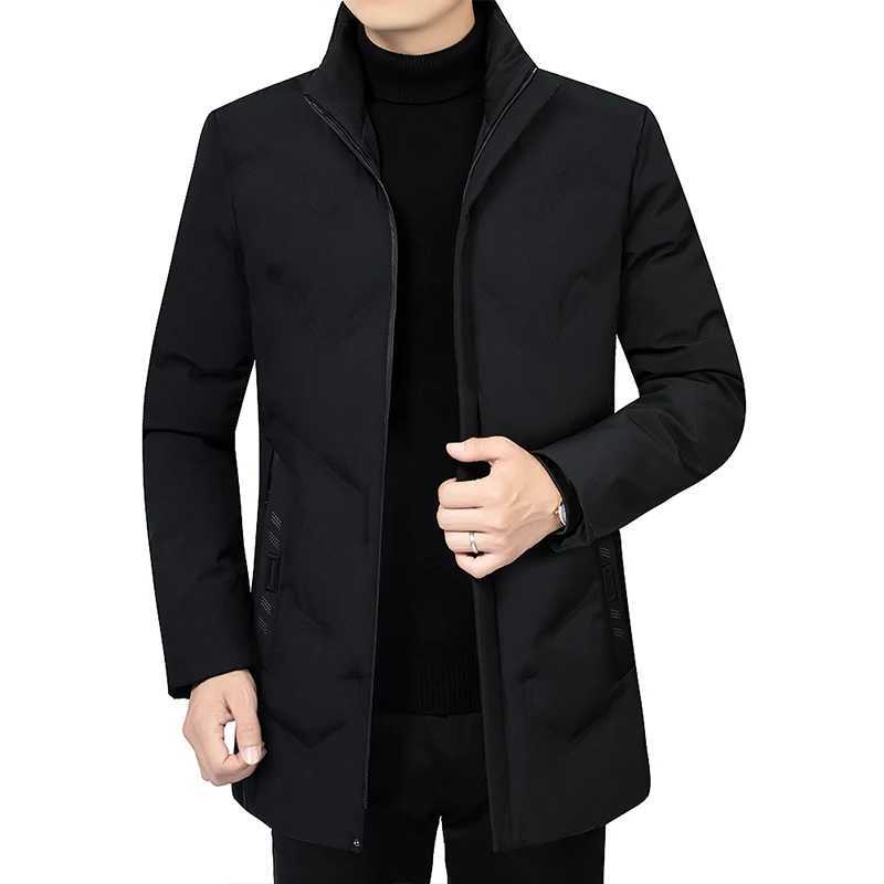 Winter warmth 2024 thick Parkas mens hooded long coat mens jacket windproof pad under Parka mens jacket autumn mens jacket W240920