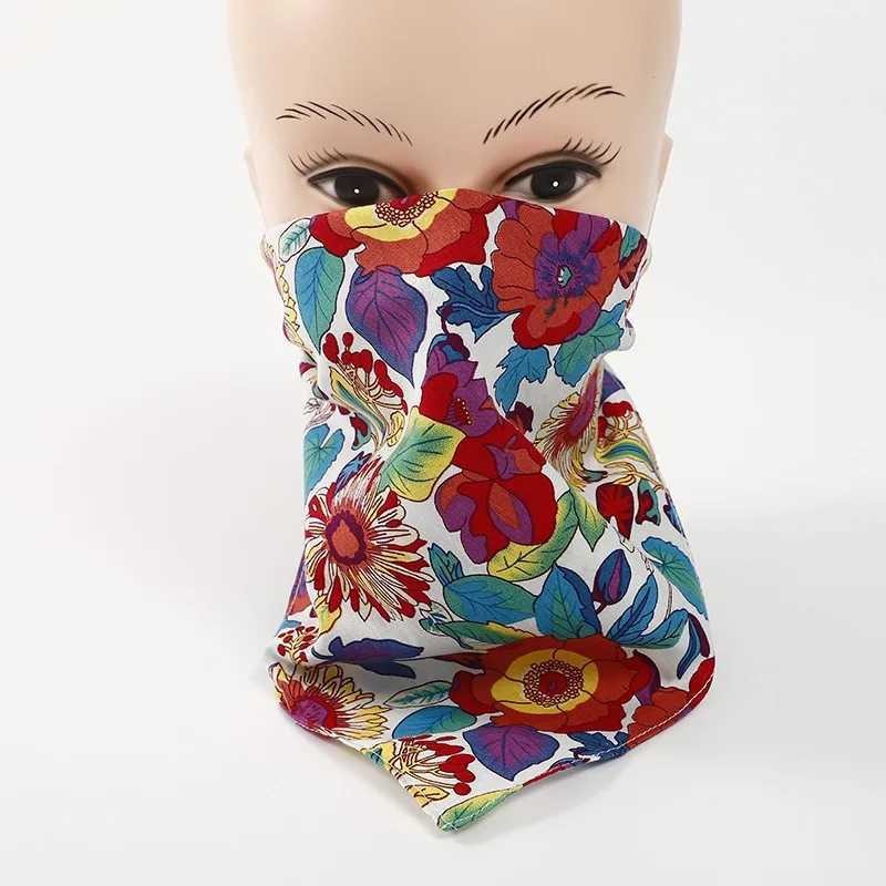 3Pcs 46x46cm 100% pure cotton retro printed Kerchief Bandana handmade in Japan womens party discount W240921