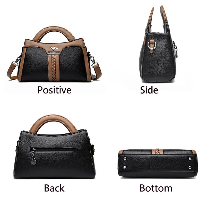 Designer Luxury Handbags for Women Bags Designer TLXT High Quality Soft Leather Shoulder Crossbody Bags for Women Casual Tote Bags