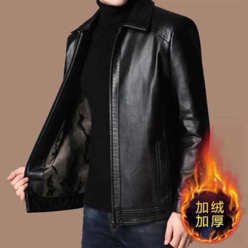 Sports jacket mens jacket 2023 mens leather jacket mens ultra-thin fit sports jacket Pu jacket fashionable leather jacket casual W240918