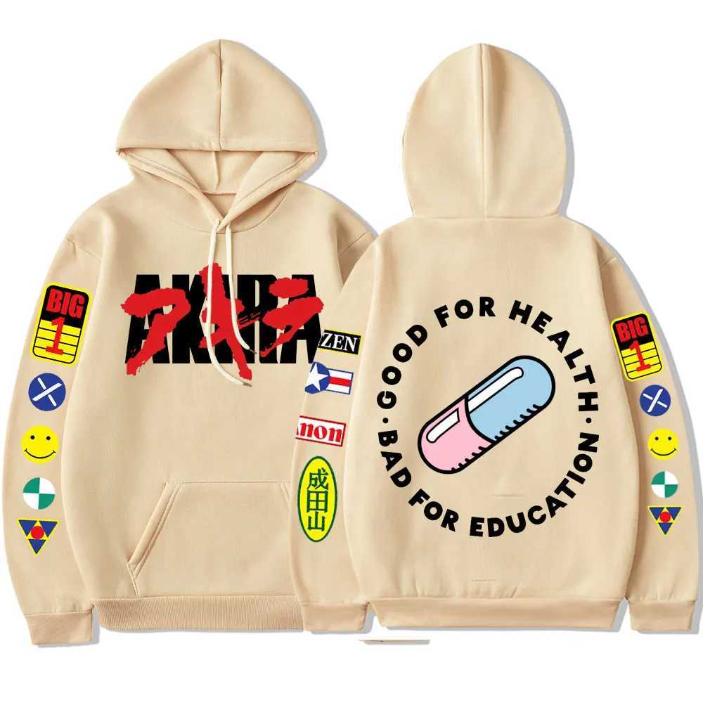 Akira Mens and Womens Hoodies Printed Fashionable Mens and Womens Fashionable Sportswear Autumn and Winter Hoodies W240921