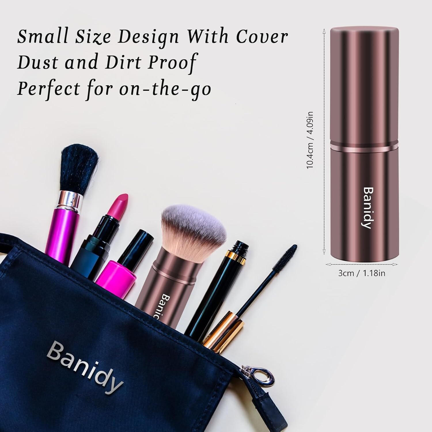 retractable spray gun kabuki brush suitable for all facial makeup and liquid foundation suitable for liquid face cream and foundation makeup aluminum 