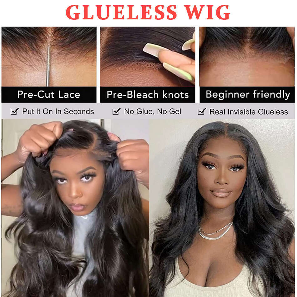 Body Wave 13x6 Hd Wigs For Women Glueless Human Lace Frontal Wig Brazilian Hair