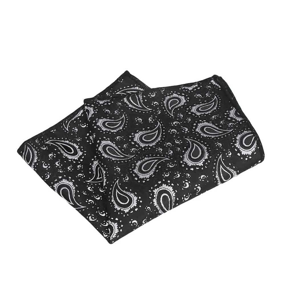 Mens Classic Paisley Handkerchief Hanky Wedding Party High Grade Pocket Square BWTQN0317X240921