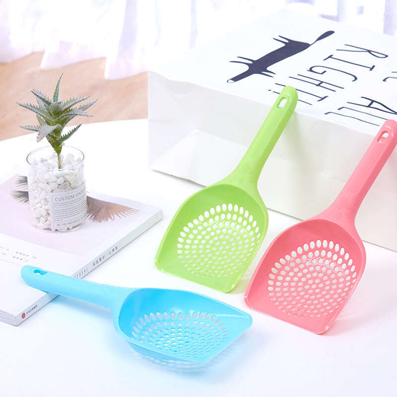 Hollow hole cat dog food pet feces garbage shovel, cleaning supplies and accessories