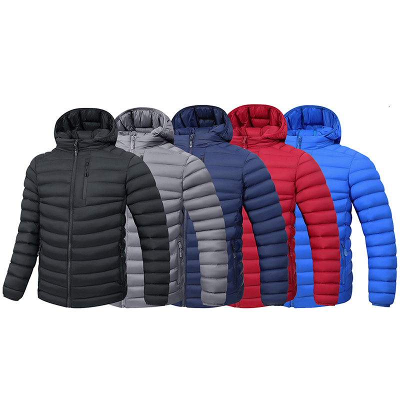 Winter Warm Thick Waterproof Jacket Men Brand Outwear Autumn Mens Hooded Windproof Parkas Hat Jackets Coat Male