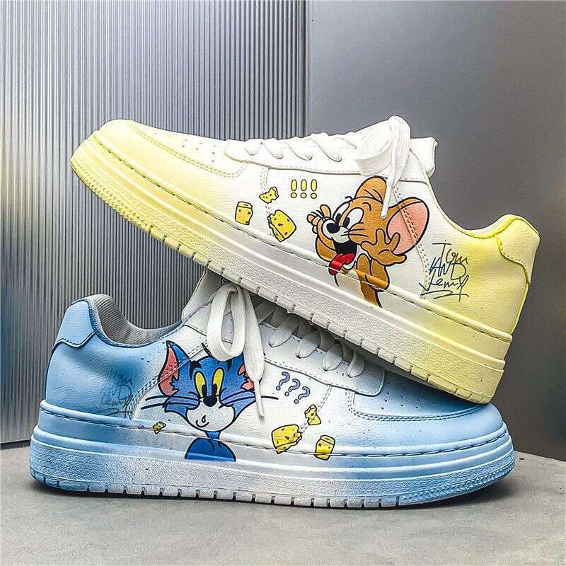 Adult Children Student Casual Tom and Jerry Insulation Sneakers Girls Boys Man Youth Running Kids Sports Shoes Gift