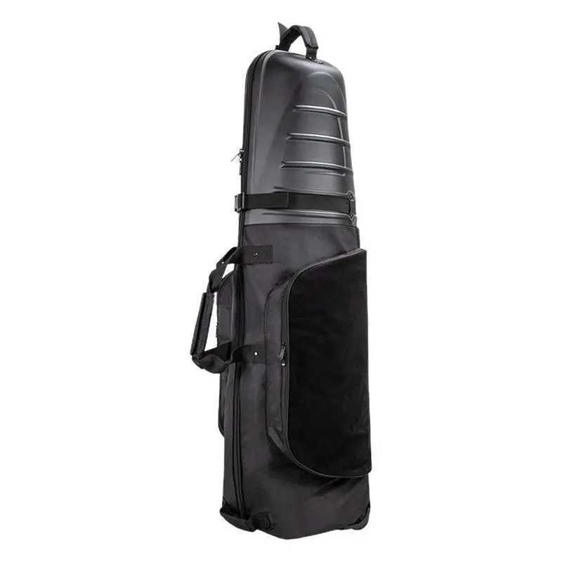 Hard shell golf aviation bag cover with wheels standard golf bag protective cover golf club storage bag W240921