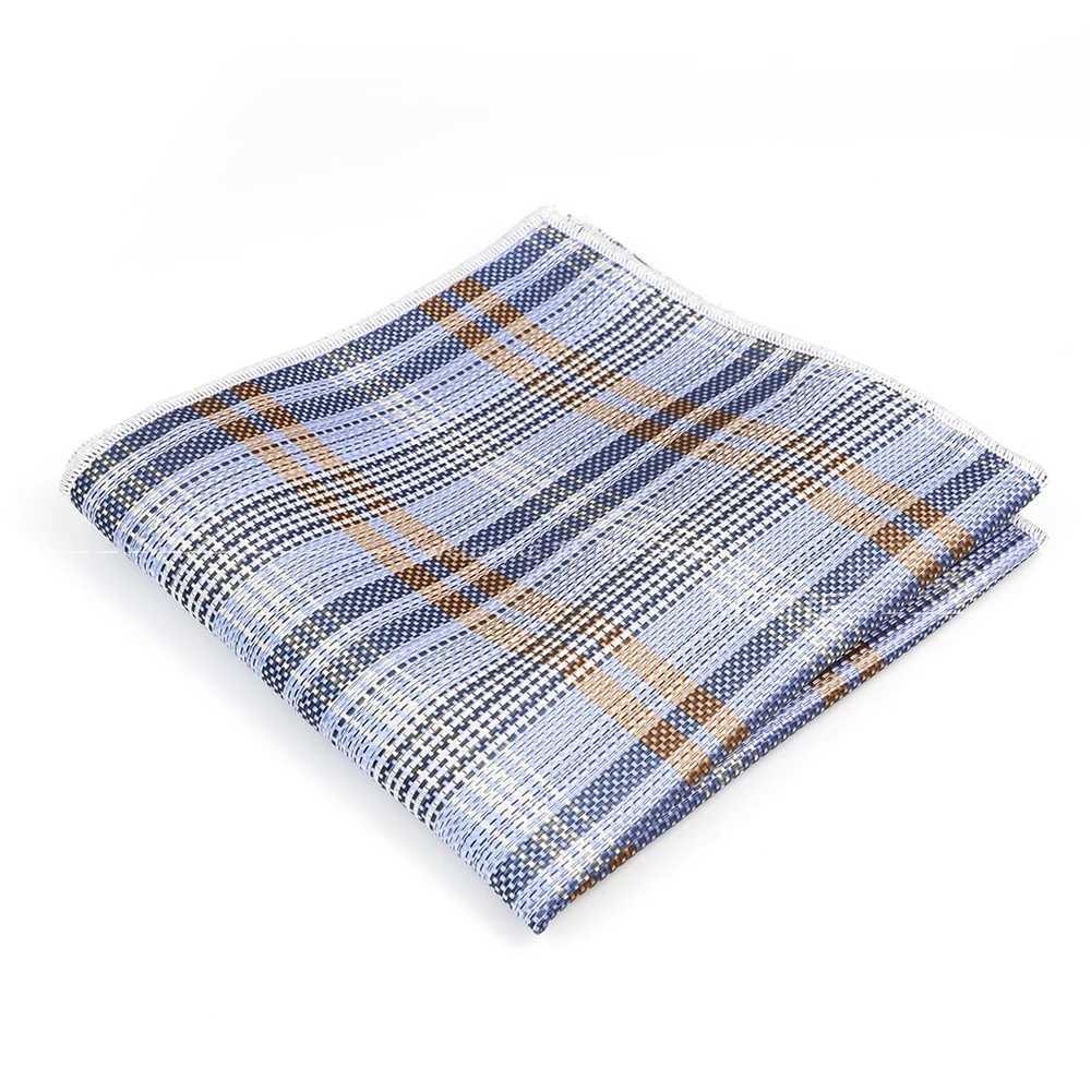 Hot Sale Polyester Hankies Man Cashew Flower Fit Business Lovers Day Pocket Square Handkerchiefs Daily Wear Wedding Party GiftsX240921