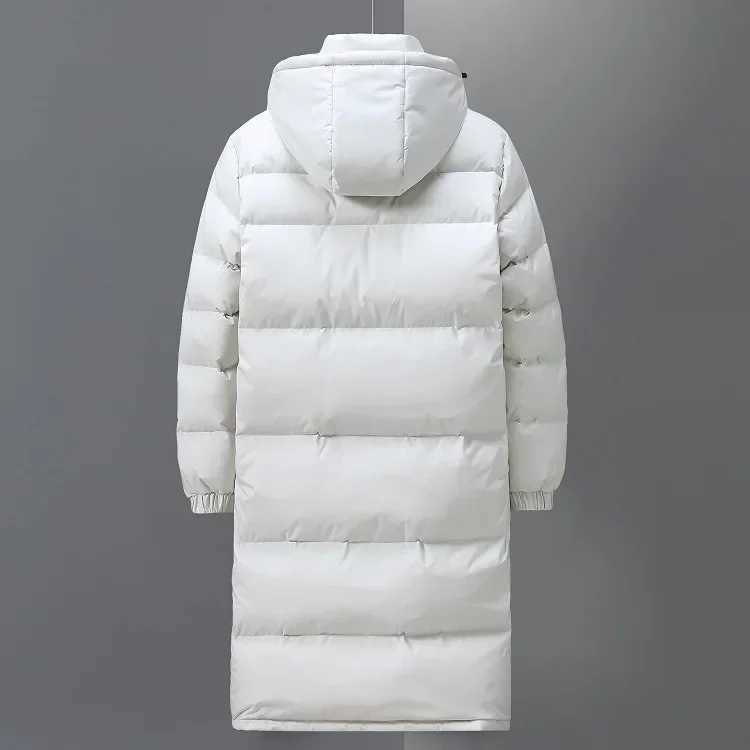 2024 Mens Winter Coat -30 Outdoor White Duck Down Jacket High Quality Mens Thick Warm Parkes Mens Long Coat W240920