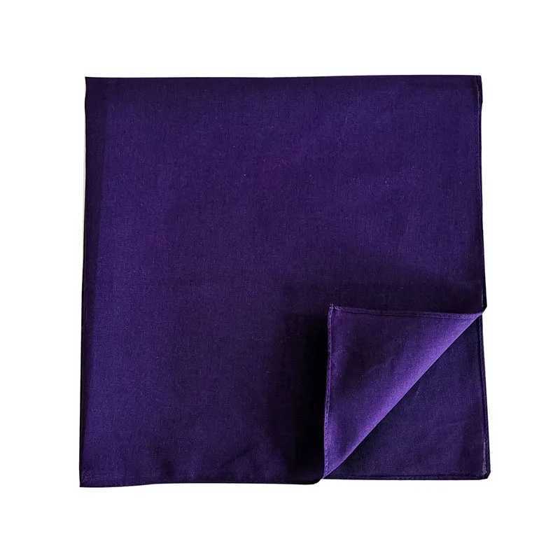 Cotton Handkerchief Unisex Plain Square Scarf Super Soft Washable Hanky Chest Towel Pocket Square kerchief Clothing AccesoriesX240921