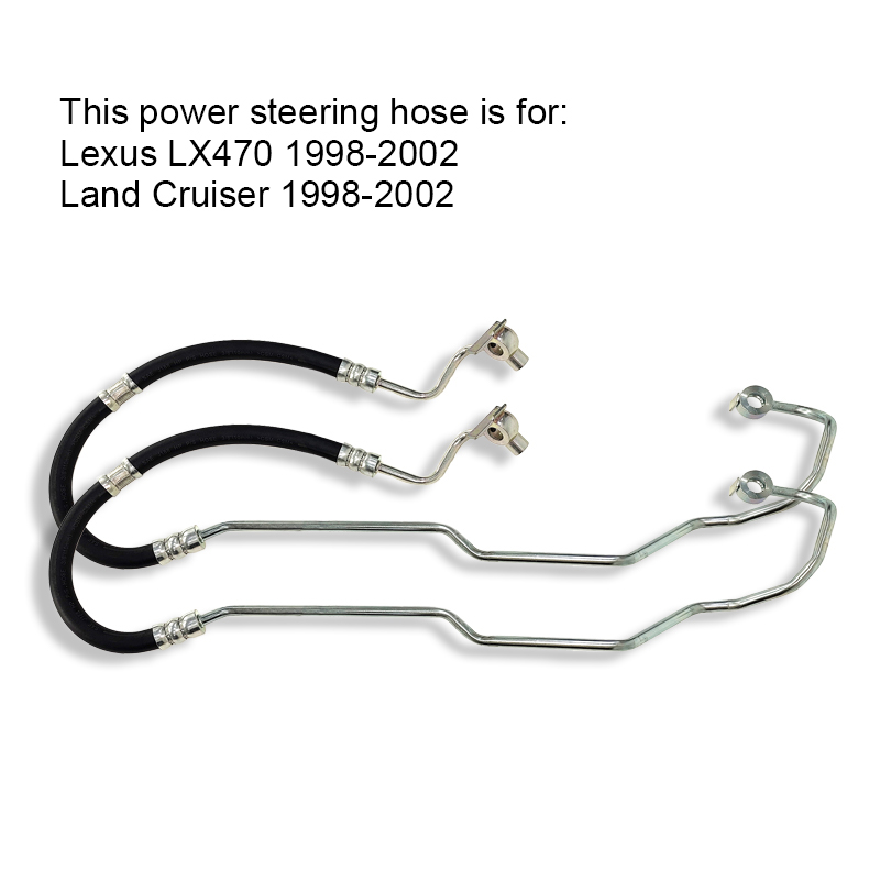 Power Steering Pressure Hose Assembly For Lexus LX470 1998-2002 Land Cruiser 44410-60510