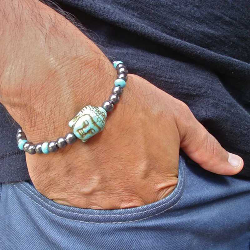 Mens Cross Bracelet - Mens Religious Bracelet - Mens Christian Bracelet - Mens Beaded BraceletX240921