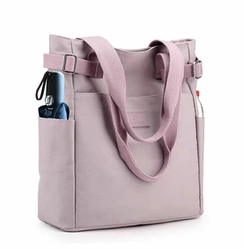Totebag nylon student waterproof beg tangan wanita murah handbag tote sg women bag Malaysia stok-lalisa