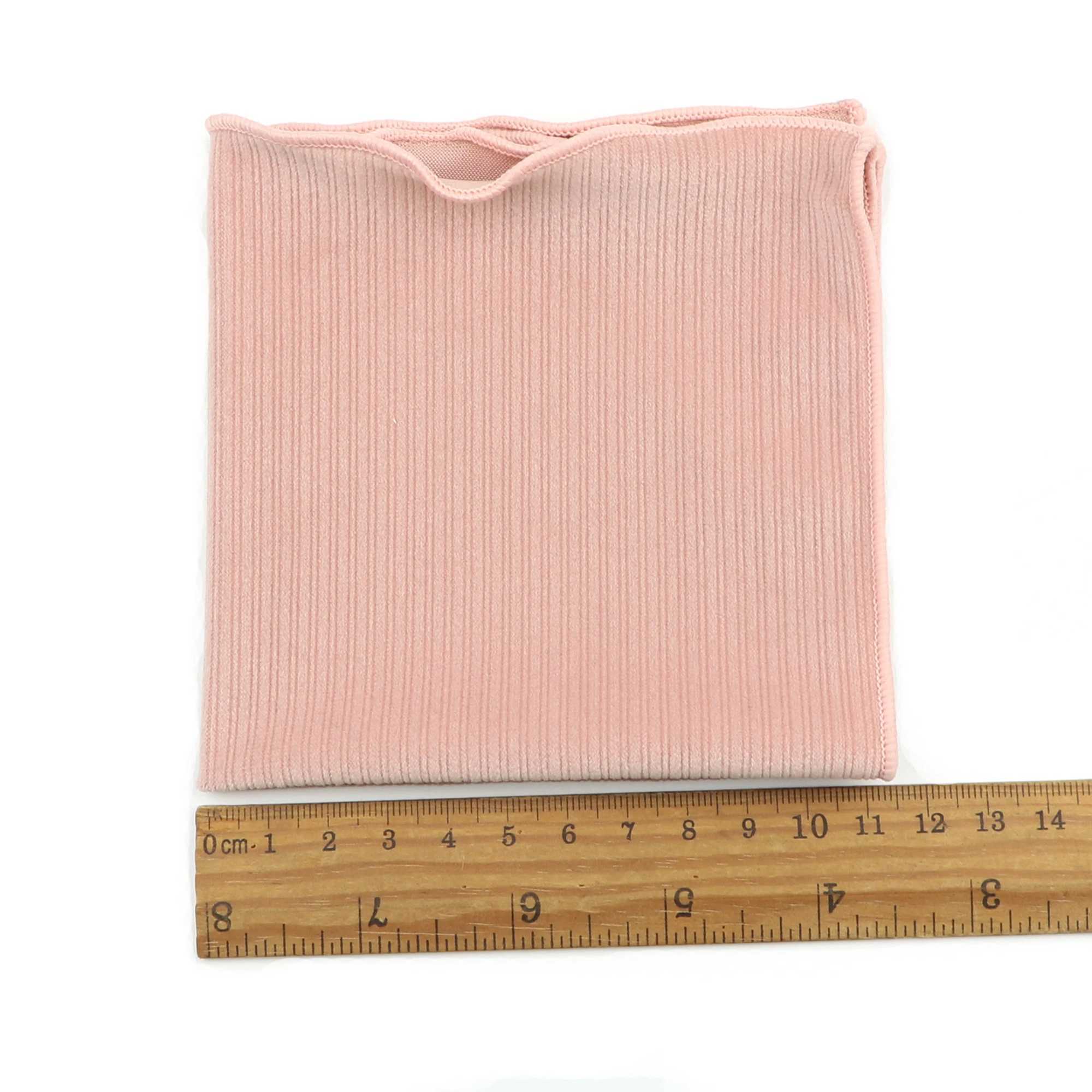 Colorful Solid Handkerchiefs Mens Candy Color Vintage Soft Downy Suede Hankie 100%Cotton Black Pocket Square Dinner AccessoriesX240921