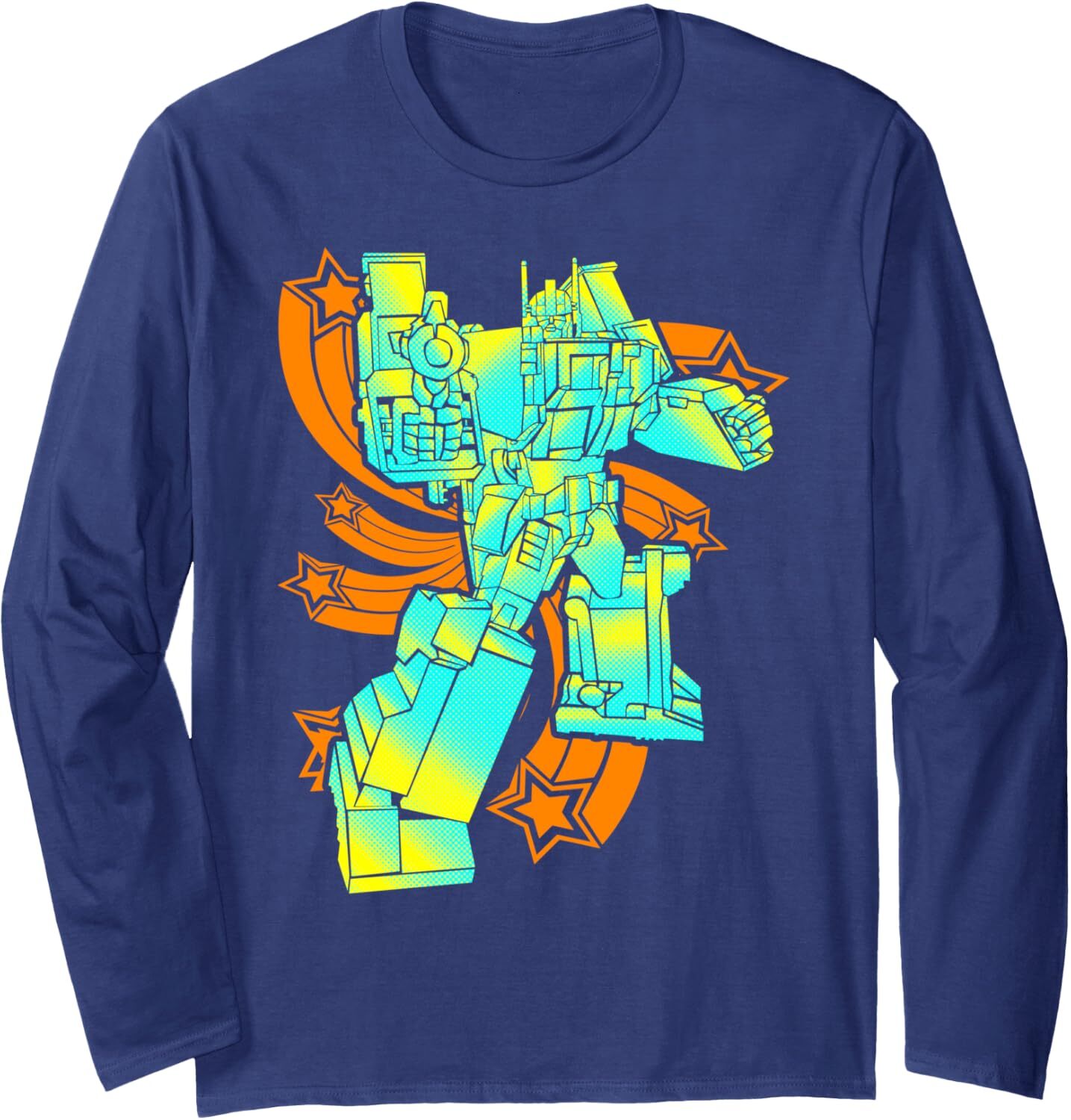 Long Sleeve Shirts for Men sweatshirt Vintage Retro Toy Robot - Funny Robotics Gift Long Sleeve Tee Streetwear Casual tops clothes fashion