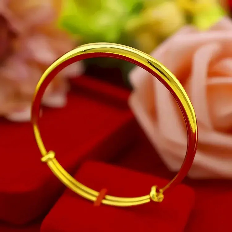 Gold Shop and 999 24k Real Bracelet Three Lives III Girlfriend Will Not Fade 240912