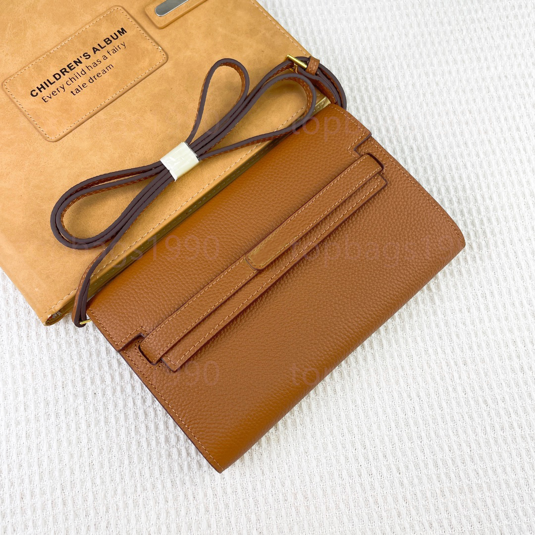 Portafoglio Togo 22 Cm Su Borse Di Design Con Cinturino Con Cinghia In Pelle Nu…