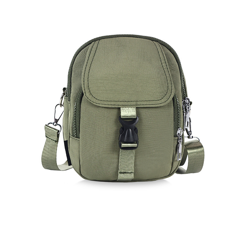 2025 New Letter Slanted Small Square Bag Women's Korean Version Versatile Fashion High-end Texture Single Shoulder Street Fashion Couple Backpack