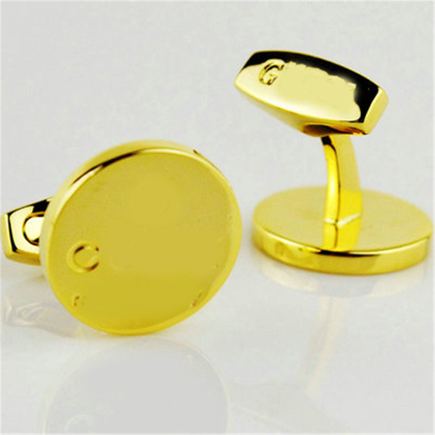 Classic Letter Cuff Links Formal Shirt Accessories for Weddings and Special Occasions L251024