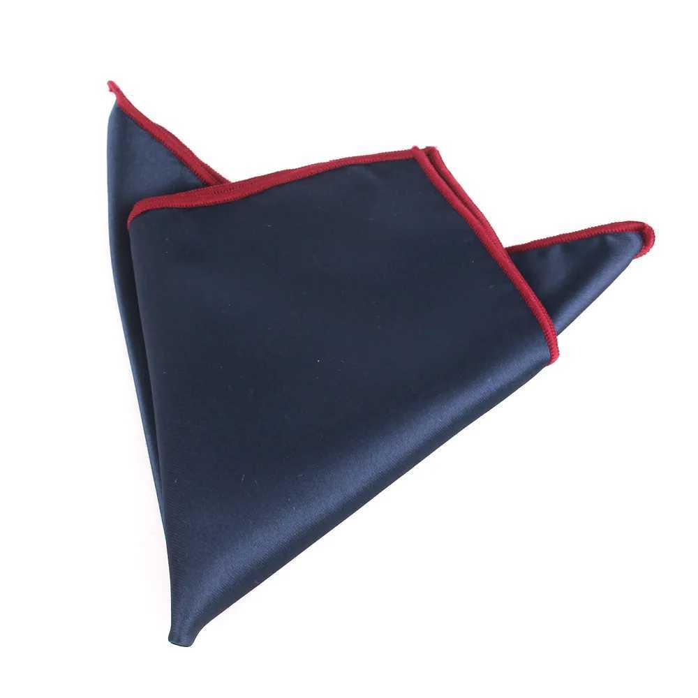 Satin woven pocket square mens solid chest towel Hanji gentleman Hanji mens set handle chief set pocket towel W241213