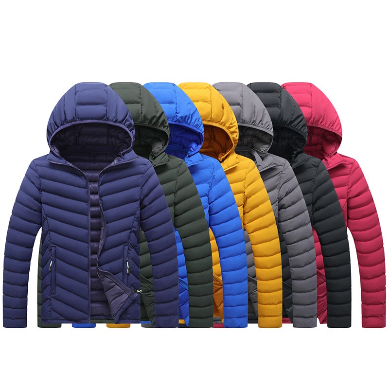 Men Casual Winter New Windproof Thick Warm Parka Coat Mens Brand Outwear Hooded Waterproof Parkas Jacket Male Top