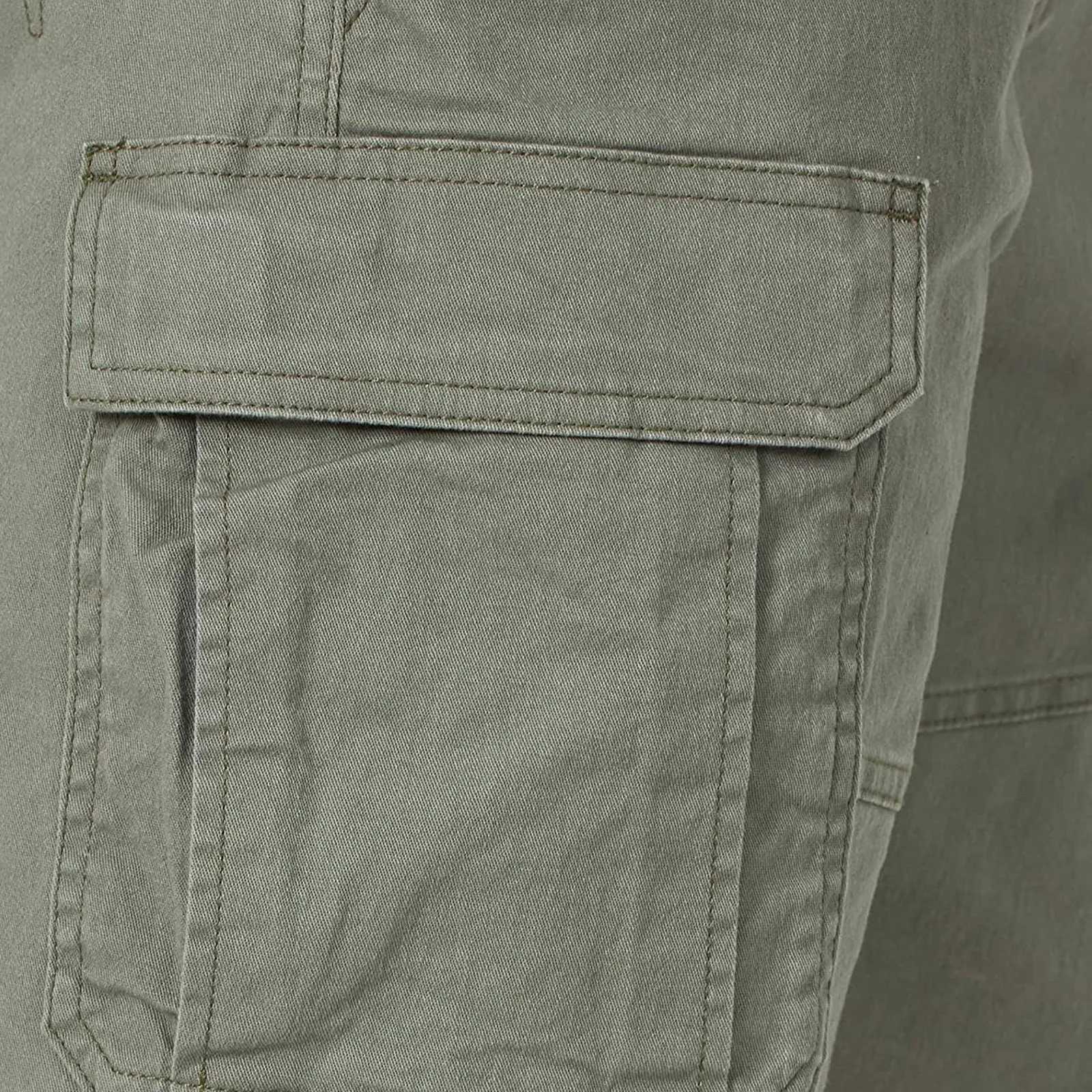 Men Cargo Shorts Multi Pocket Pants New Summer Male Casual Tool Shorts High Quality Man Solid Color Loose Cargo PantsX240921