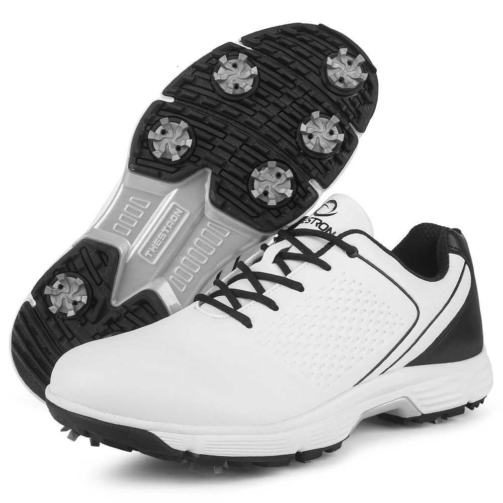 ddmytiger 617 Men's Breathable Activity Nails Laced Golf Sneakers C ddmythur
