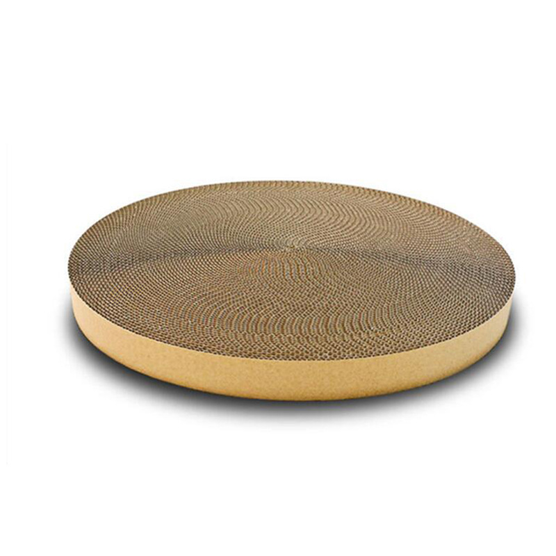 Halloween Cat scratch board replacement core wear-resistant to scratch round corrugated paper