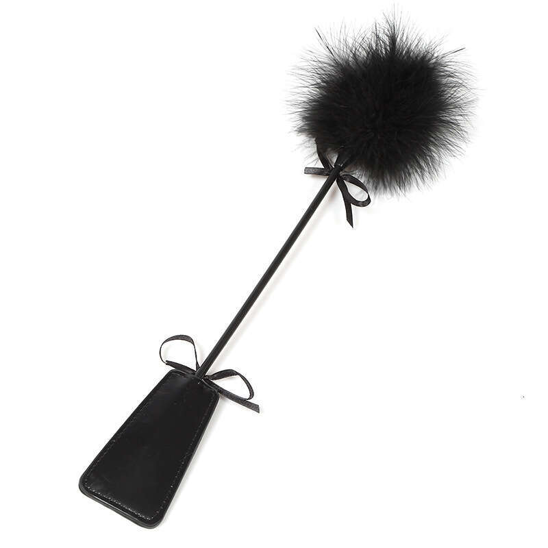 Sex toys SM props breast teasing feather racket punishment training spanking racket adult products hair replacement