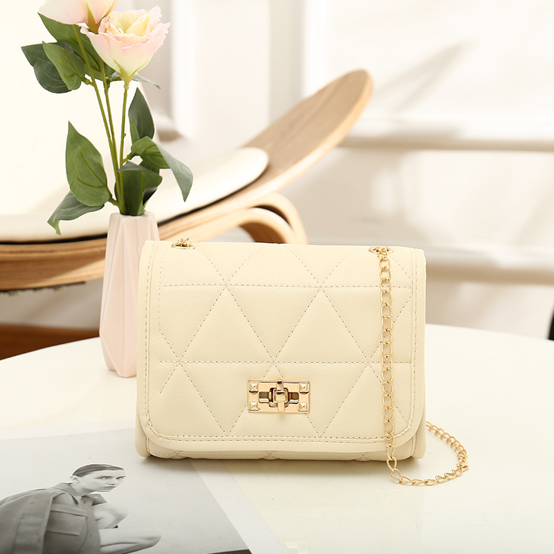 Grid Patterned Bag Designer Small Square Bag Womens Crossbody Bag Simple Style Shoulder Bag Ladies Small Bag Classic Chain Handbag DPD2409215