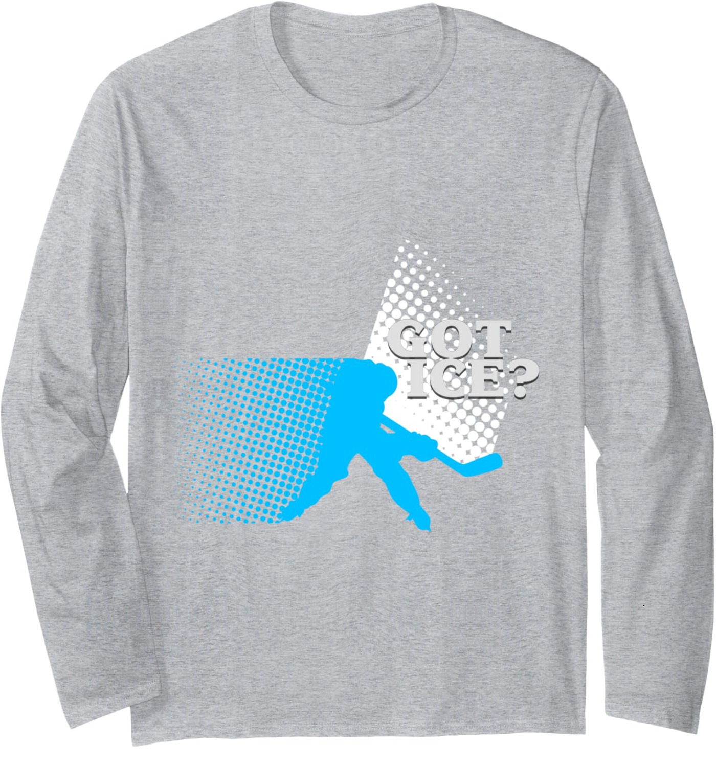 Long Sleeve Shirts for Men sweatshirt Hockey Player Funny Got Ice? Cool Hockey Team Gift Long Sleeve Tee Streetwear Casual tops clothes