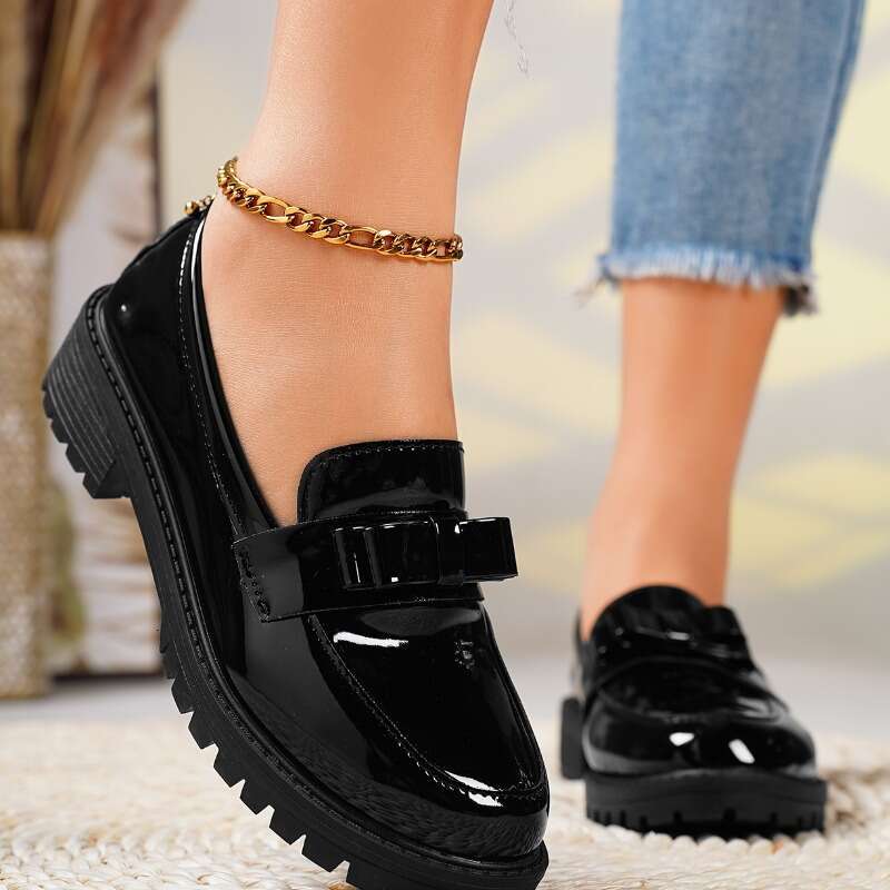 Summer New Fashion Round Toe Retro Solid Color Mary Jane Shoes Daily Casual Shopping Ladies High Heels atos Mujer