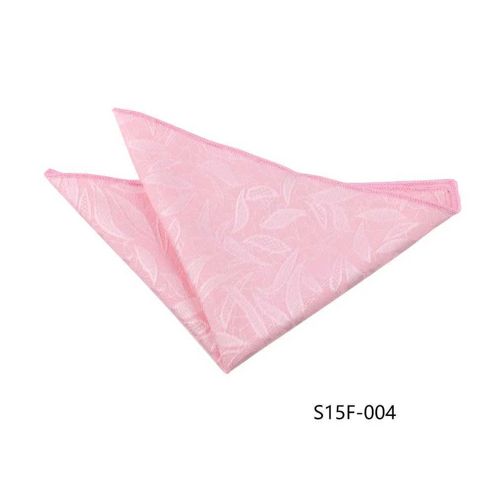New Trendy Mens Polyester Flower Pocket Square Soft White Brown Handkerchief Floral Pattern Towel Hanky Tuxedo Suit AccessoriesX240921