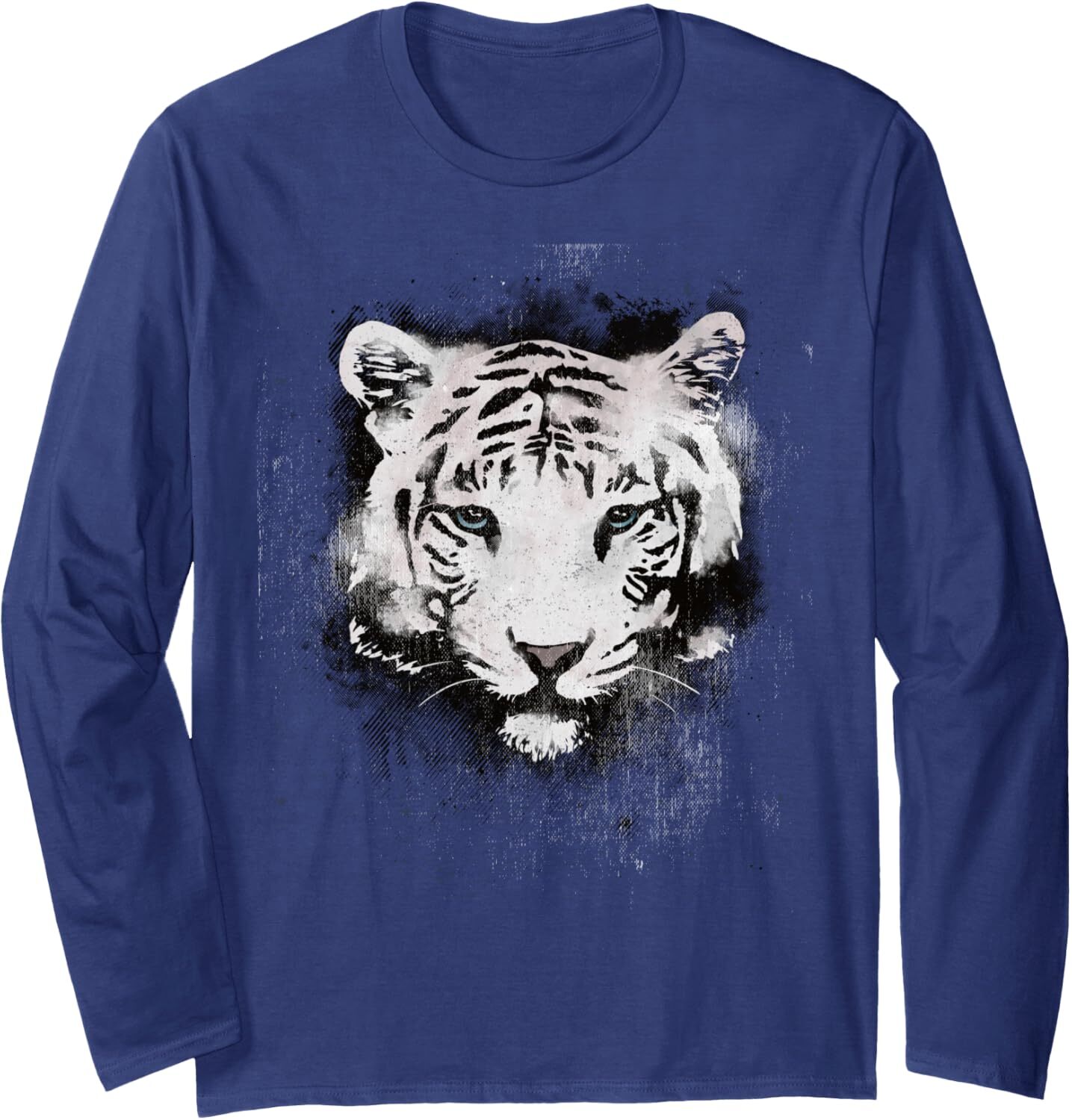 Long Sleeve Shirts for Men sweatshirt intage Awesome Tiger Hunting Wildlife Lovers Gift Long Sleeve Tee Streetwear Casual tops clothes