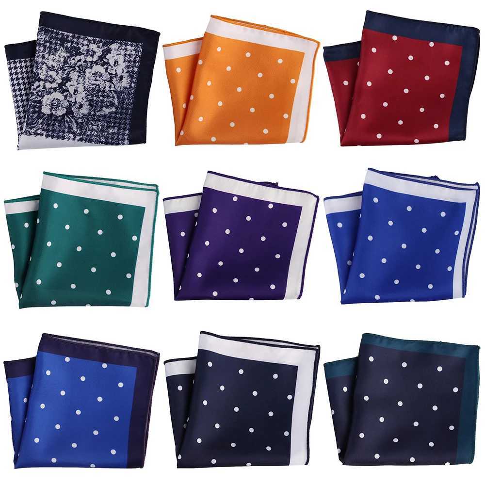 Paisley Floral Plaid Stye Hanky 9 color options W240921
