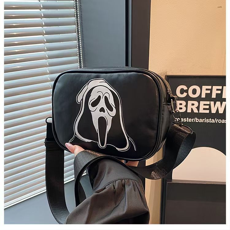 Spooky Skull Crossbody Bag: Stylish 2024 Halloween Tote for Women