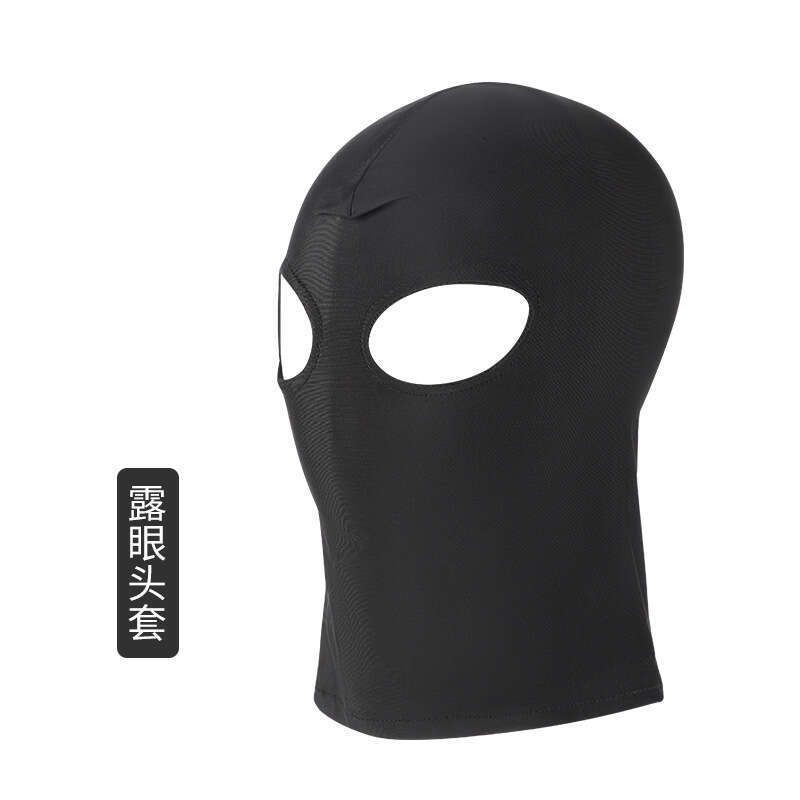 SM adult adult sex toys all inclusive head cover, mask, head cover, female adult exposed eyes and mouth eye mask manufacturer batch