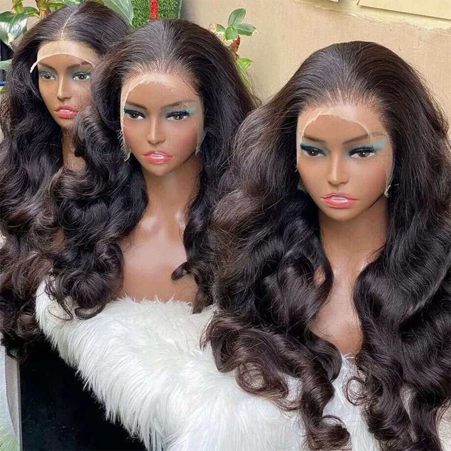 30 Inch Front Human Hair Brazilian Body Wave 13x4 13x6 HD Frontal Wigs For Women 4x4 5x5 Lace Closure Wig Pre Plucked