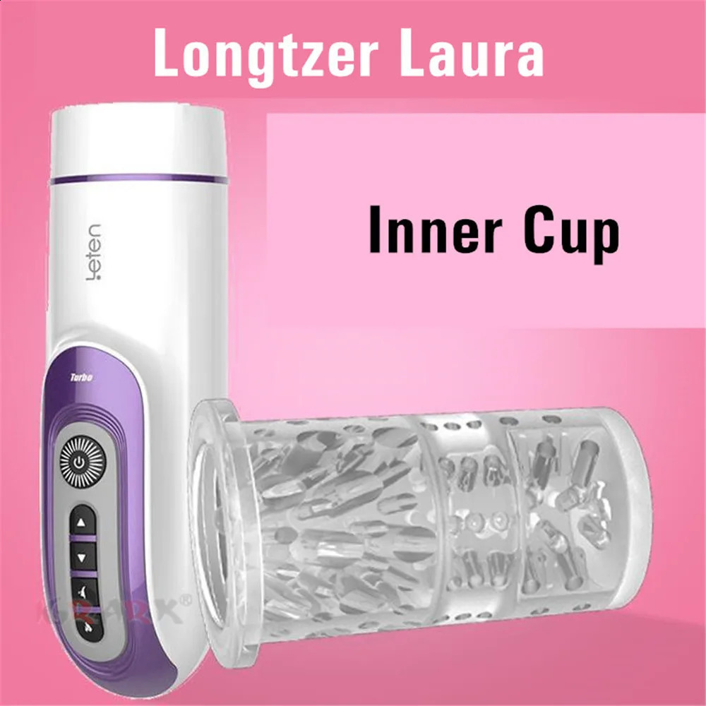 Leten Masurbator Airplane Inner Cup 708 A380 Pro Sex Toy Mens Masturbation Automatic Telescopic Machine Accessories 240914